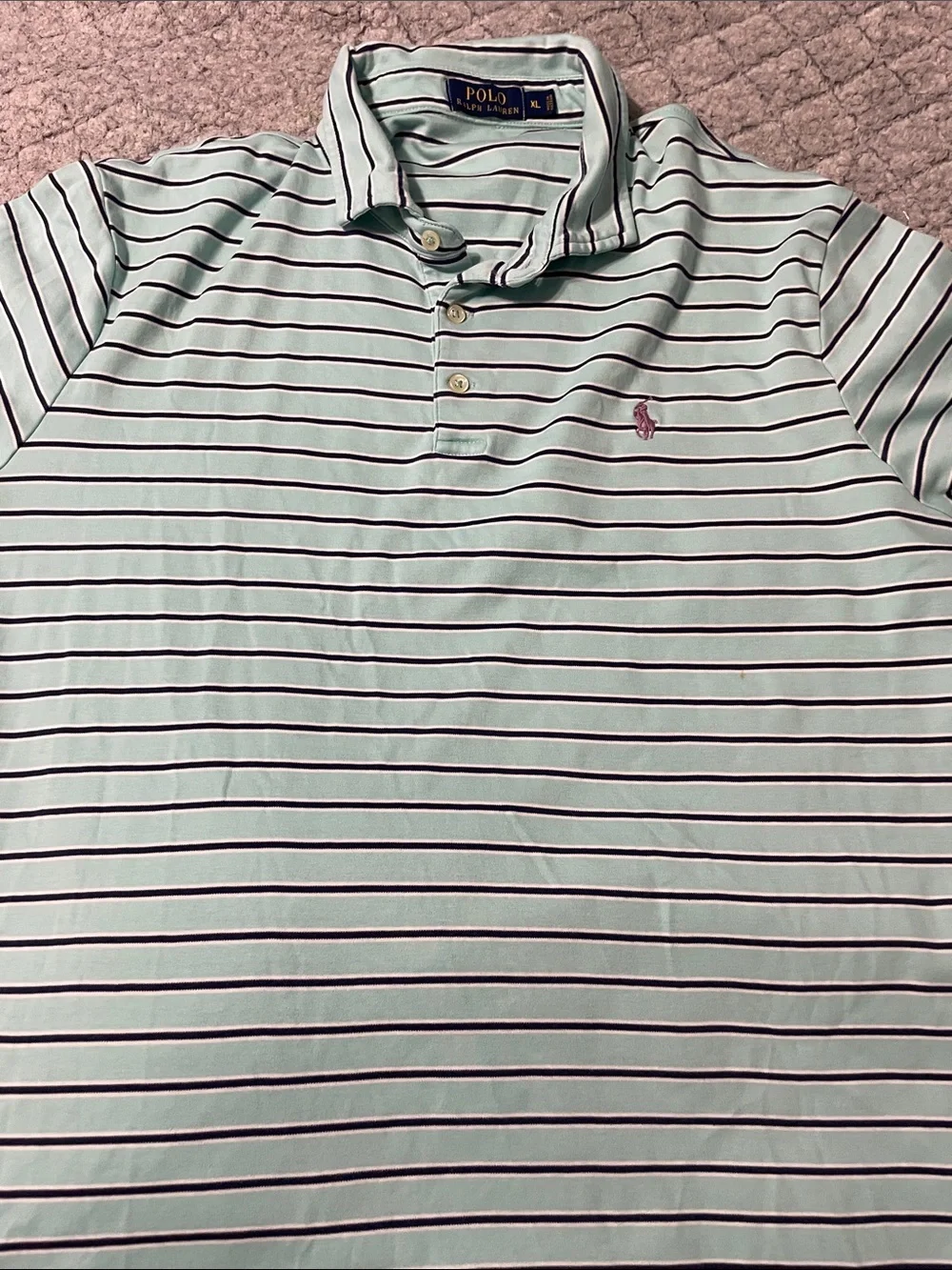 Ralph Lauren embroidered placket classic